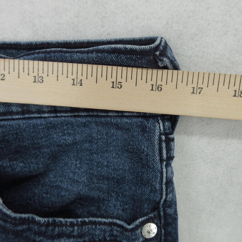 True Religion Geno Relaxed Slim Jeans Mens 32x26 Blue Medium Wash Stretch Denim - Picture 7 of 16